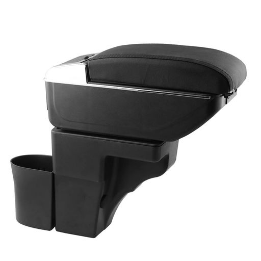 Sporacingrts日産ノートE12(2012年9月~)アームレストコンソールボックスブラックカスタムパーツ小物収..