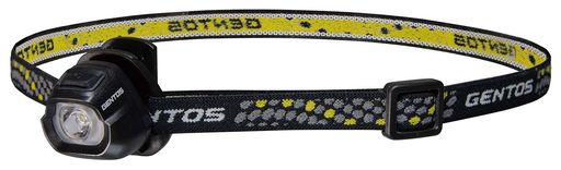 GENTOS(ジェントス) LED ヘッドライト 小型 軽量32g 電池式(CR2032) 20ルーメン HC...