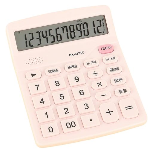 【丈夫な素材】ABSによる製造,滑らかな質感で耐久性に優れ;背面 4 か所に滑り止めゴム足を設置,入力時の本体滑りを防ぎ;大きなキーボタンを採用,指のカーブに合わせた軽いタッチ感で、正確かつ効率的に操作可能。 【可愛いデザイン】明るい色調のデザインを採用,スタイリッシュな外観で空間に活力を添え;卓上使用に適したサイズで、手持ちでの携帯も便利,仕事・勉強・日常の様々な場面で活用可能。 【見やすい 12 桁大型 LCD ディスプレイ】12 桁高解像度 LCD ディスプレイを搭载,15°~30° 傾斜設計により視界が最適化;数字がはっきりと見え,長時間使用でも目の疲労を効果的に軽減;操作時にはプラス・減算などの記号を画面表示,手順確認と入力修正が簡単。 【省エネ二重電源システム】太陽光発電と補助電池の二重電源に対応,明るい環境ではソーラー単独使用可能,暗い場合には電池で安定稼働;操作なし 10 分(または 8 分)で自動電源オフ機能を搭載,単5電池1本(注:電池は付属しません)。