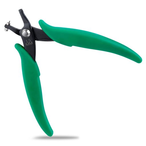 樂天商城 - INJOYTEC穴あけパンチ小型1.5mm短いタイプ穴開けパンチ1穴穴開け工具プロホビーアクセサリー手芸用丸穴穴あけ機ツールジュエリー丸型加工ハンドメイド