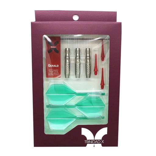 ダーツバレル 主な素材:タングステン ※付属するコンドルフライトの色・形状及びコンドルティップの色は画像と異なる場合がございますので、予めご了承願います。 本体サイズ:4.0cm・16.5g 主な製造国:中国