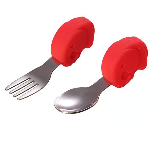 Itisyouスプーンフォークセット離乳食ベビースプーン赤ちゃん用ベビースプーンフォークセット離乳食ス..