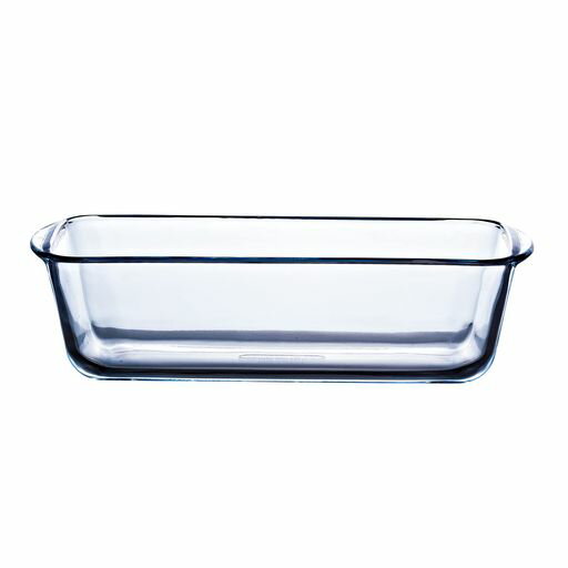 Other - シナジートレーディング パイレックスPYREX 耐熱ガラス 容器 ローフ ディッシュ ケーキ型 ケーキ焼き型 パウンドケーキ型 オーブン 電子レンジ 対応 28x12 1.5L 角型