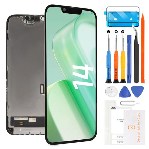 液晶パネルForiPhone14(Incell)画面交換修理用タッチパネルセット6.1インチA2882A2649A2881A2884A2883液晶パネルガラススクリーン修理パーツデジタイザ