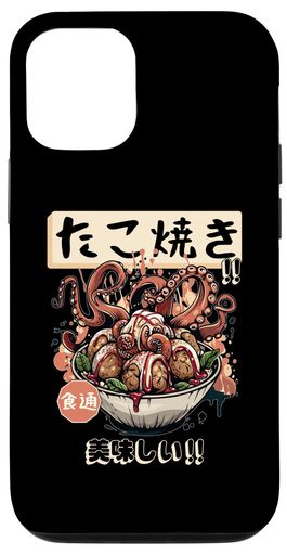 樂天商城 - iPhone15Proたこ焼きタコ和ストリート漢字ポップアートスマホケース
