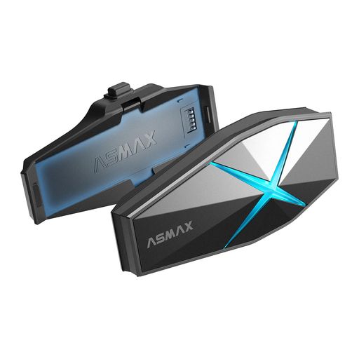 ツーリング デュアルチップ インカム:2つのBluetooth 5.3チップを搭載し、高い互換性と超低消費電力で安定した接続を実現し、mesh接続で音楽ながら通話できます。ほとんどの他社インカムやBluetoothデバイス、スマホとシームレスにペアリング可能で、クリアな通話をサポートします。技適認証済みで、安心に使えます。 音声コマンドでバッテリー確認:「電源をチェック」のコマンドで、リアルタイムにバッテリー残量をチェック可能です。USB Type-C対応で、素早い充電が可能です。 デュアルメッシュ通信モード:フリーモードでは最大10名のライダーが通信範囲内で自動的に接続します。チームモードでは、MESH通信技術を利用してプライベートな通話を楽しめます。チームモードは最大10ライダーのグループ通話をサポートし、チームリーダーチャット(2~3人)や1対1のプライベートチャットが可能なバイク インカムです。 音声コントロール:「ハイマックス」と言うだけで、ナビ、音楽再生、通話応答が簡単に可能。スマホ接続時には、GoogleアシスタントやSiriの操作も可能。