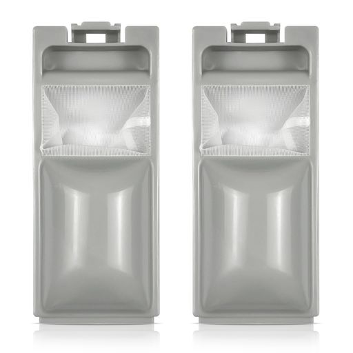YONGDING 洗濯機用 糸くずフィルター アクア洗濯機用 LINT-50 0030205058に対応 ハイアール洗濯機用 糸くずフィルター Haier JW-RFG50ADに対応 ほこり取り クズ取りネット 抗菌 防臭 防塵 水洗い可能 …