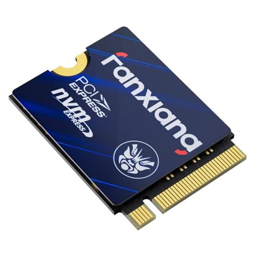 Fanxiang S630 SSD 2230 M.2 500GB PCIe Gen4 NVMe 最大読込4850MB/秒 最大書込1900MB/秒 内蔵SSD ゲーム向け ミニpc/ノートパソコン/Steam Deck/ROG Ally/Surface