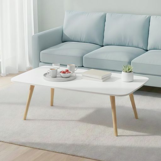 【美しい木の風合い】スチールと木材を組み合わせたつくりが目を引く、シックなデザインのセンターテーブルです。お部屋の雰囲気に馴染むローテーブル。なめらかなラインと美しい木の風合いを楽しめます。 【空間に調和するデザイン】ソファと合わせた時に動...