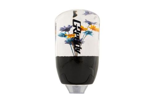 カラー:本体下部/ 黒、アクリルロゴ/黒 本体寸法: 約 H75 x W45 (M12 x P1.25) 本体重量: 約 157 g ネジアダプター: M8 x P1.25、M10 x P1.25、M10 x P1.5 製品構成:シフトノブ本体、ネジアダプター 3種、シフトパターンステッカー 5種