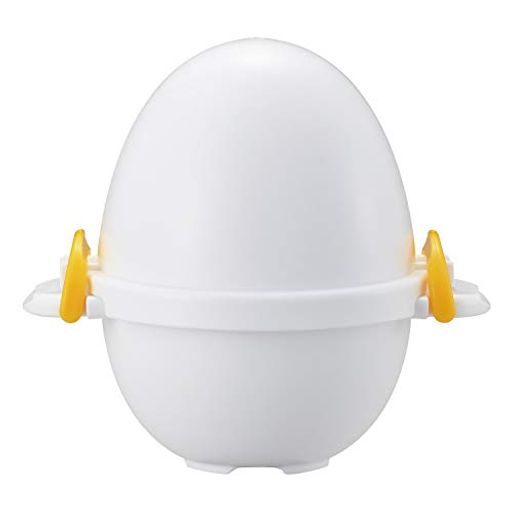 曙産業レンジでらくチン!ゆでたまご1個用日本製電子レンジで簡単ゆで卵作り余熱調理で加熱時間を短縮フ..