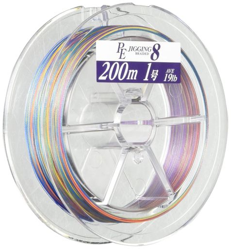 ヤマトヨテグス(YAMATOYO)PEラインPEジギング8200m1号19lb8本5色