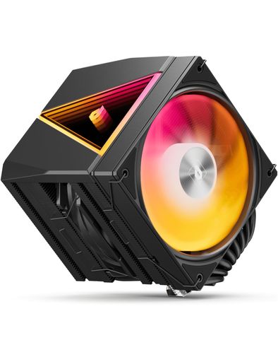 Novonest ARGB cpuクーラー TDP280W デュアルタワー 空冷CPUクーラー 静音ファン LGA/AMD「UE2EliteKC8C