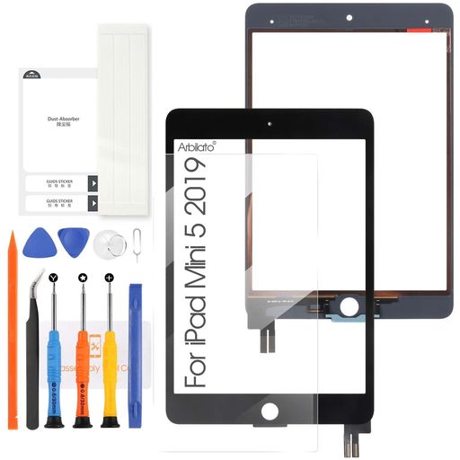 SRJTEKForiPadMini52019タッチスクリーン交換キット(液晶ディスプレイではありません)タッチパネルデジ..