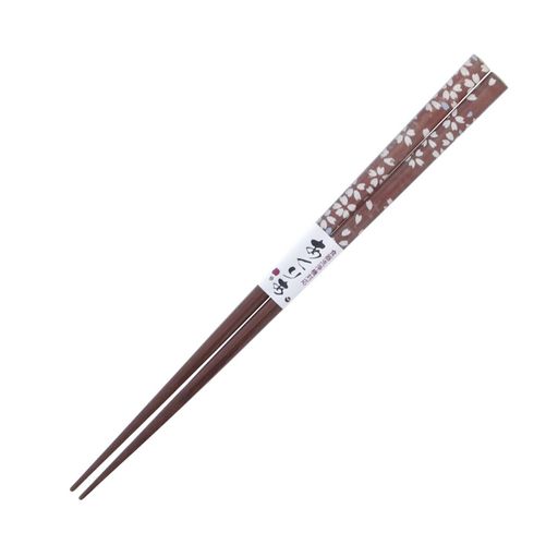 イシダ食洗機対応塗り箸21cmアクリア芝桜