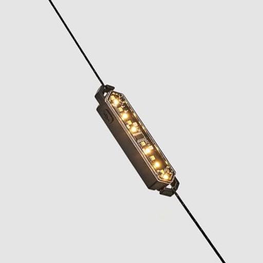 ロープLEDライト風綱警告灯アウトドア装飾ランタン電池付きキャンプ夜間転倒防止IPX4防水クリームイエ..