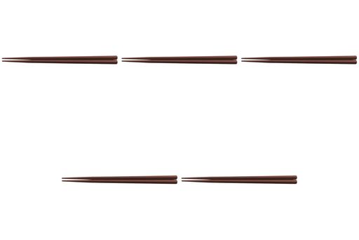 5個セット筋目五角箸21cmエンジOM[21x0.8x0.8cm]|お箸PBT樹脂中国製セトモノホンポ(Setomonohonpo)