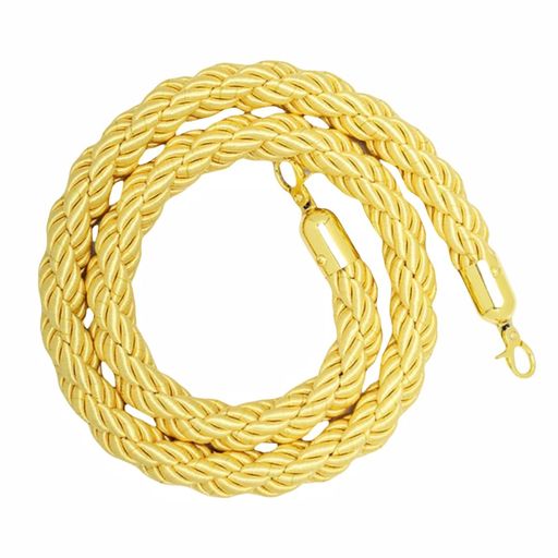 ILLIDANロープパーテーションポールロープ1.5m1本ナスカンフック行列整理ポール行列仕切りポールホテル銀行空港アミューズメントパーク編み込みタイプ空港展覧会店舗用品イベント群衆制…