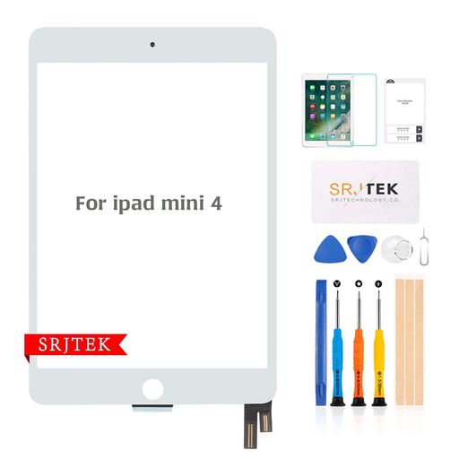 SRJTEKForiPadMini4��4���奿�å��ѥͥ�A1538A1550�б����å������꡼��򴹥��åȡ����å��ǥ��������������饹������֥꽤������(�վ���...