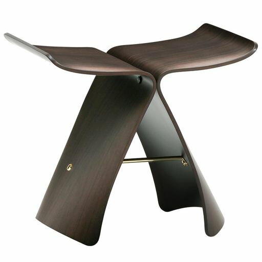 バタフライスツールS-0521RW-STローズウッド【天童木工】