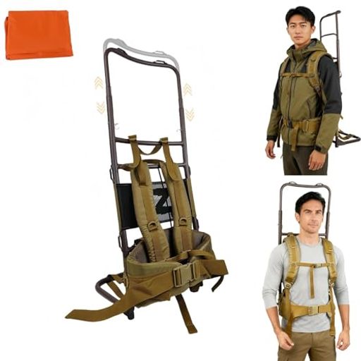 【高強度で軽量なアルミ製】背負子は高強度アルミニウム合金で作られており、極めて軽量ながら優れた耐久性を実現しています。屋外作業や厳しい環境でもへたりにくく、錆に強い特性で長期間の使用に耐えます。重い荷物を運ぶ際にもフレームの変形や破損が少なく、アウトドアから日常の荷物運搬まで頼れる頑丈さです。湿度の高い場所や雨の日でも錆びにくいため、メンテナンスの手間がかかりません。 【人間工学で疲れにくい】肩ベルトと背中パッドには高密度フォームを採用し、体重や荷重を分散させます。通気性メッシュ素材により蒸れを防ぎ、長時間背負っても快適です。体のラインに沿った設計で、移動時の揺れや負荷を軽減し、肩や背中への疲労を抑えます。登山や作業現場など、体を動かすシーンでもフィット感が持続し、過剰な圧迫感を与えません。 【微調整可能なベルト設計】肩ベルトとウエストベルトは個別に調節可能で、体格や動きに合わせてぴったりとフィットします。ウエストベルトは腰をしっかり支え、重量を分散させて安定感を向上。ベルトの位置を細かく調整できるため、男女問わず最適な装着感を得られます。背負う荷物の重さや形状が変わっても、常に最適なバランスを保てます。