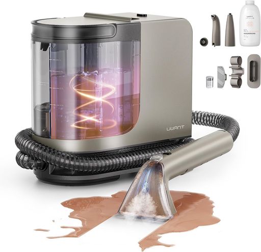 【100°C蒸気噴射x18000Pa超強吸引力x60°C加熱お湯】uwantリンサークリーナー超強吸...
