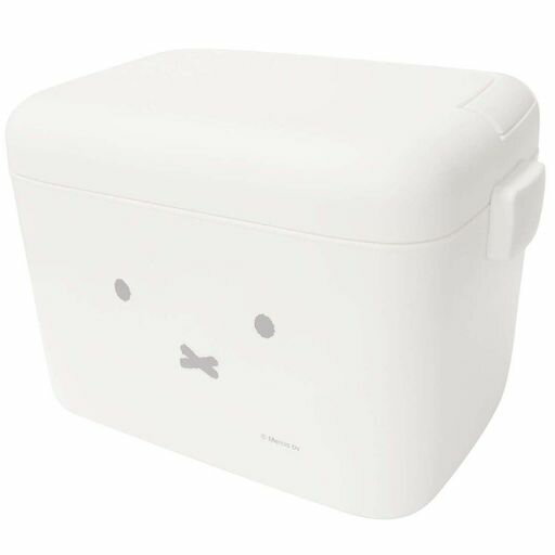 オカトーmiffyミッフィー収納ケース小物を分かりやすく保管できる中仕切りトレー付き持ち手付き幅23.5x高さ15.7x奥行16cm