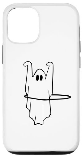 iPhone15Proゴーストフラフープハロウィンスマホケース