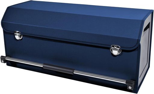 XCF車収納トランク収納トランクボックス皮革60L大容量可折畳車用収納ポケットトランクカーゴ車収納ボッ..