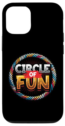 iPhone13フラフープ楽しいサークルフラフープスマホケース