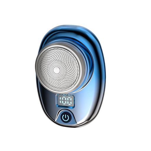 VQQV小型電動シェーバー電気シェーバー電動シェーバー携帯髭剃りUSB-TYPE-C充電式6枚刃回転式水洗い可IPX7防水乾湿両用LEDバッテリー表示軽量旅行出張携帯便利車内常備男性への誕生日プレ…