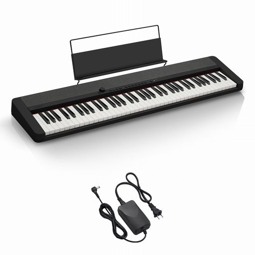 樂天商城 - カシオ(CASIO)電子キーボードCasiotoneCT-S1-76BK(ブラック)76鍵盤キーボード高品位な音色で幅広いジャンルの曲を演奏可能