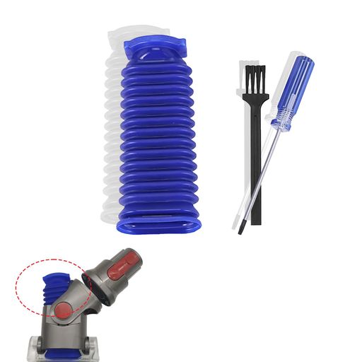 【セット内容】本セットには、ダイソン掃除機用の交換用青いホース1本、T8ドライバー1本、ブラシ1本が含まれています。 【対応機種】DysonのV6、V7、V8、V10、V11シリーズのソフトローラークリーナーヘッドに完全互換性があります。 【耐久性】高品質素材で製造された青いホースは耐久性に優れ、掃除機の性能を最大限に引き出します。 【取付簡単】特別な工具は必要なく、付属のT8ドライバーとブラシを使用するだけで、簡単に古いホースから新しい青いホースに交換できます。 【性能回復】掃除機使用中に吸引力が低下した場合、それは蛇腹ホースの摩耗や劣化が原因かもしれません。この交換セットを使用することで、ゴミの吸い残しを気にせず、掃除機の本来の強力な吸引力を回復できます。