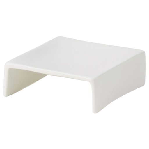 NARUMI(ナルミ)プレート皿石目レリーフホワイト7cmスモールスタンド凹形51095-9798