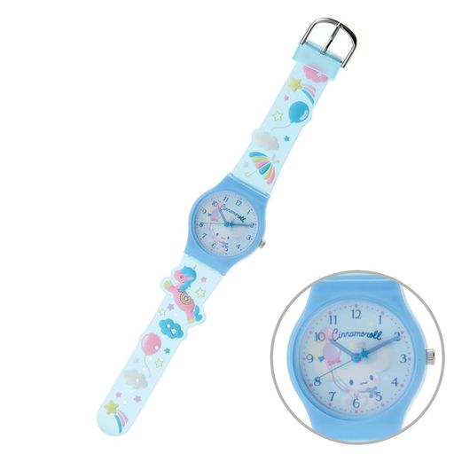 CITIZEN - サンリオ(SANRIO)電器・電子腕時計シナモロール手首回り約12-16cm180378