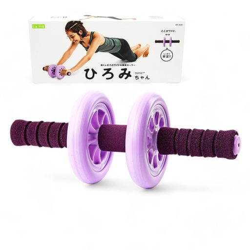 La-VIE(ラヴィ)腹筋ローラーひろみちゃん3B-4028【メーカー純正品】