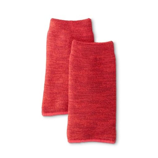 アンドエヌイー(&NE)足首ウォーマー手首ウォーマーもちはだレッド縦21.5cmx横10cmx厚さ1.5cmレッグウォーマー日本製おしゃれ起毛蒸れにくい手首ウォーマーNWS-158-RDの商品画像