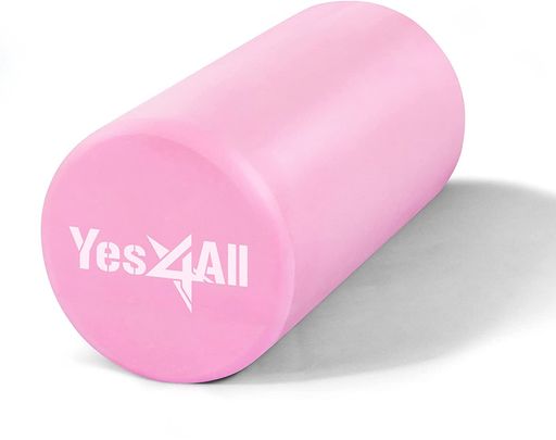 Yes4All EVA 硬め 背中用フォームローラー - エクササイズ、ヨガ、ピラティス用 ラウンドバックローラー 30/45/60/90 cm