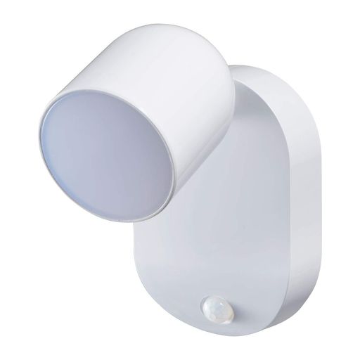 エルパ(ELPA)LEDセンサー付ライト(白色/電池式/防雨)人感センサー/マグネット/ネジ止め可能/モード切替..