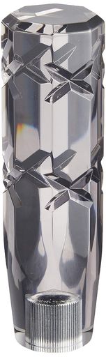 【カー用品・カーパーツ】クロスカットシフトノブ150mm/スモーク100-0808