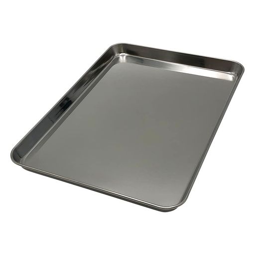 ケーキ サイズ(約):外寸縦320x横320x高さ18x板厚0.6mm 生産国:日本 素材・材質:18-0ステンレス