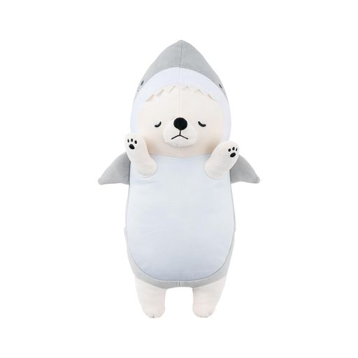 乐天商城 - りぶはあとおやすみクールピロウプレミアムねむねむアニマルズラッキー(全長約42cm)枕抗菌接触冷感34204-11