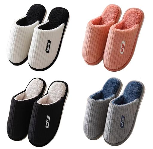 [TSYMQCR]スリッパ室内来客用北欧ハウススリッパ4足セットレディースメンズもこもこふわふわ洗えるおし..