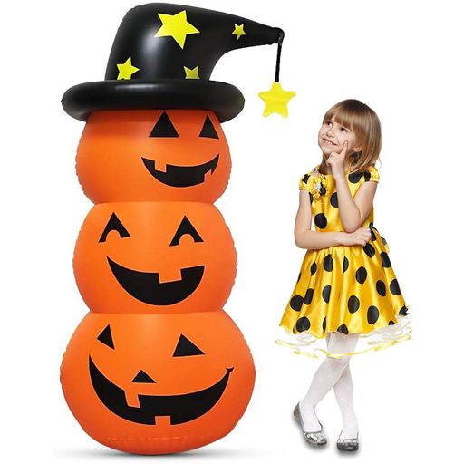 ハロウィン飾りかぼちゃバルーンロッキングカボチャ風船【特大H140cm】パーティー装飾置物屋内屋外庭ホームデコレーション用小物店舗パンプキン装飾品6歳以上