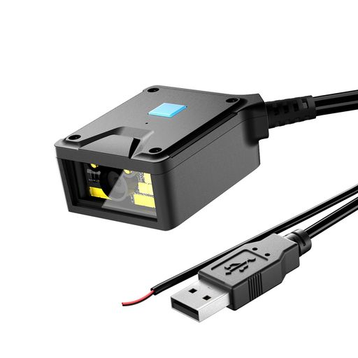 Rakuten - NetumScan2D組み込み固定バーコードスキャナースキャンエンジン、産業グレード1D2DQRバーコードリーダー、USBポート、自動誘導スキャン、セルフサービス端末や工場の組立ラインに最適