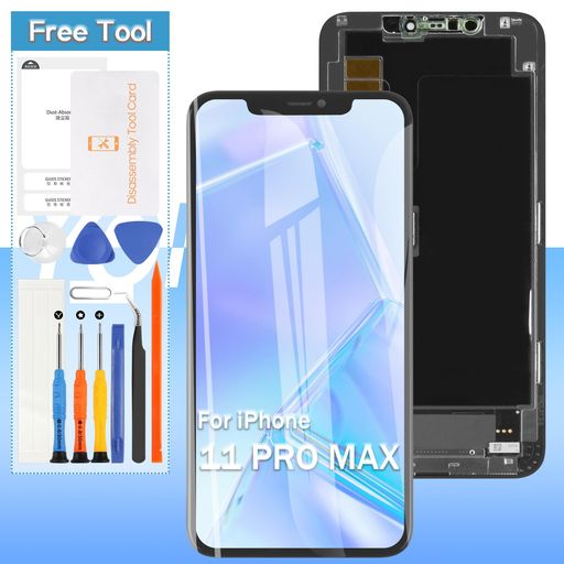 A-MINDForiPhone11ProMax�վ��ѥͥ���̸򴹽�����Incell���å��ѥͥ륻�å�6.5�����A2218A2161A2220�վ��ѥͥ륬�饹��...