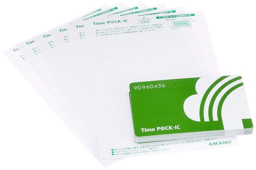 アマノ集計ソフト付タイムレコーダー“TimeP@CK-iC4CL”(無線LAN対応)ICPACKCARD
