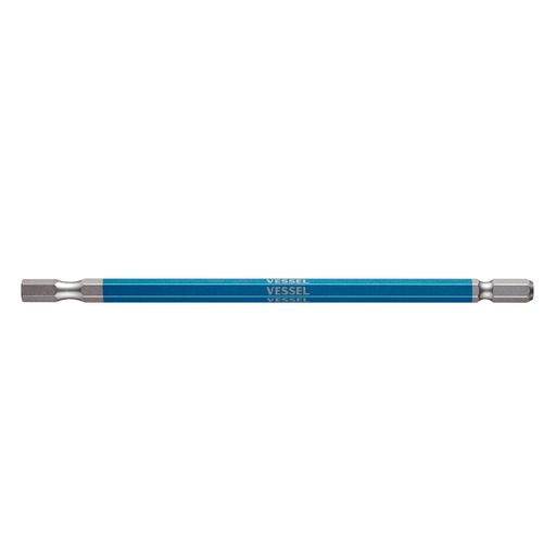 Rakuten - ベッセル(VESSEL)40V対応片頭ヘックス剛彩ビットロングタイプ対辺6x1501本GSH060L