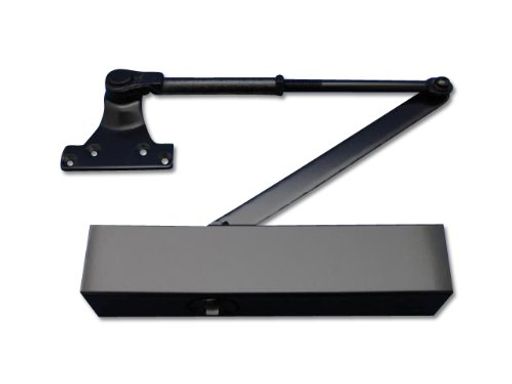 適用ドア寸法(DWxDHmm):900x2100 ドア重量(kg以下):45kg パラレル型:ドアを押す手前にドアクローザーが付くタイプ