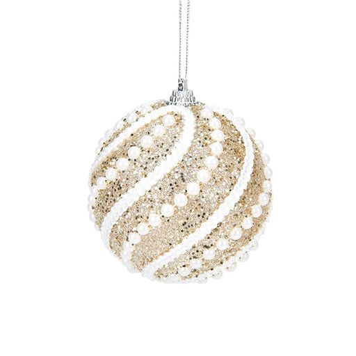 クリスマスツリー飾り綺麗クリスマスボール6個セットでカラーボールフォームねんちゃくきゅう飾りストラップオーナメントキラキラしたペンダント直径8cmつり玉北欧インテリアツリー…